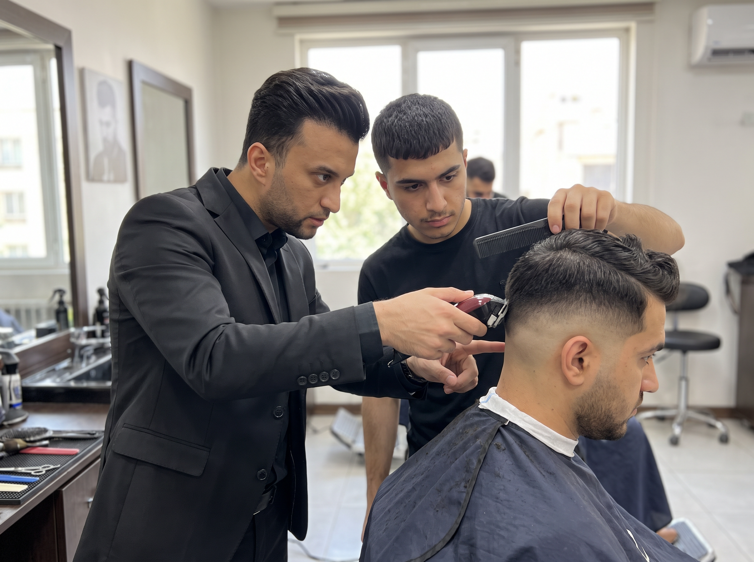 آموزش عملی فید مو توسط مجتبی علینژاد