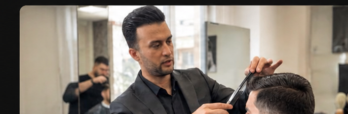 آموزش عملی آرایشگری مردانه در محیط حرفه‌ای